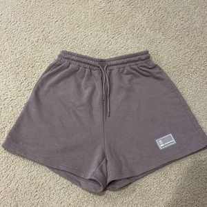 Brown/taupe sweatshorts XS